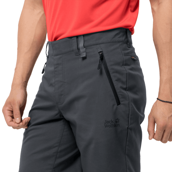 Jack Wolfskin Active Trainingsshort Voor Heren Dark Iron Origins