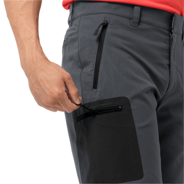 Jack Wolfskin Active Trainingsshort Voor Heren Dark Iron Origins
