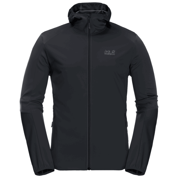 Jack Wolfskin Fashion Zwarte Heren Go Hike Softshell