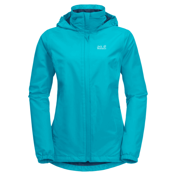 Stormy Point Damesjack Dark Aqua Jack Wolfskin Origin