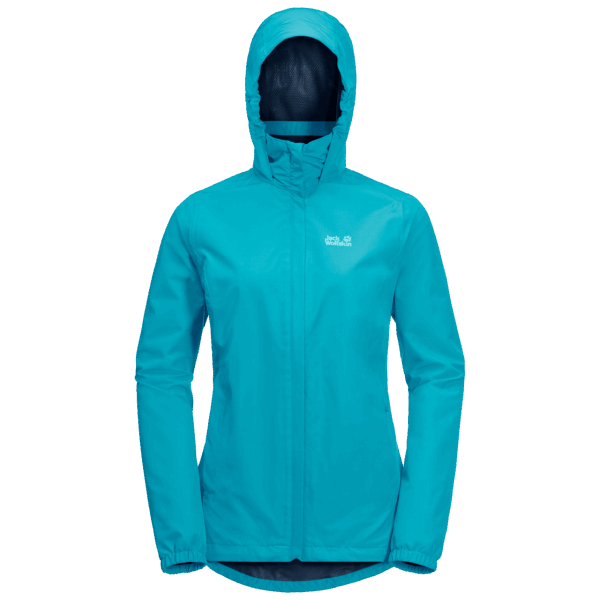 Stormy Point Damesjack Dark Aqua Jack Wolfskin Origin