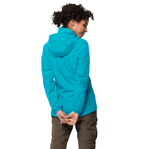 Stormy Point Damesjack Dark Aqua Jack Wolfskin Origin