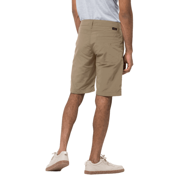 Beste Heren Desert Valley Short Jack Wolfskin Sand Dun