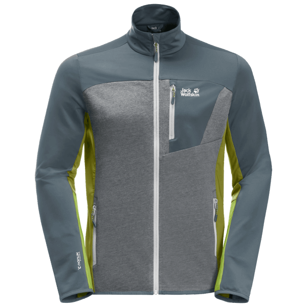 Jack Wolfskin Origin Milford Sky Fleece Stormgrijs Voor Heren