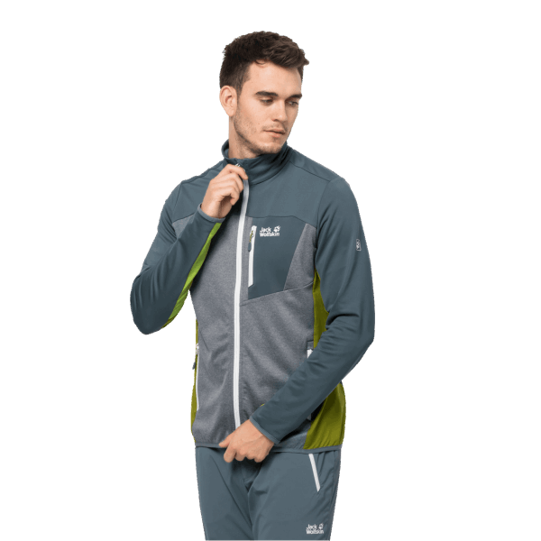 Jack Wolfskin Origin Milford Sky Fleece Stormgrijs Voor Heren
