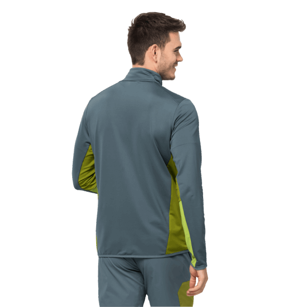 Jack Wolfskin Origin Milford Sky Fleece Stormgrijs Voor Heren