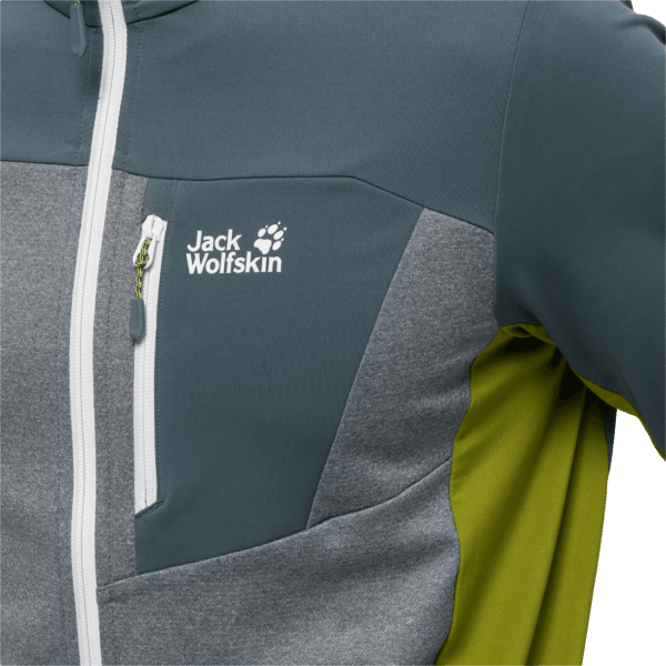 Jack Wolfskin Origin Milford Sky Fleece Stormgrijs Voor Heren