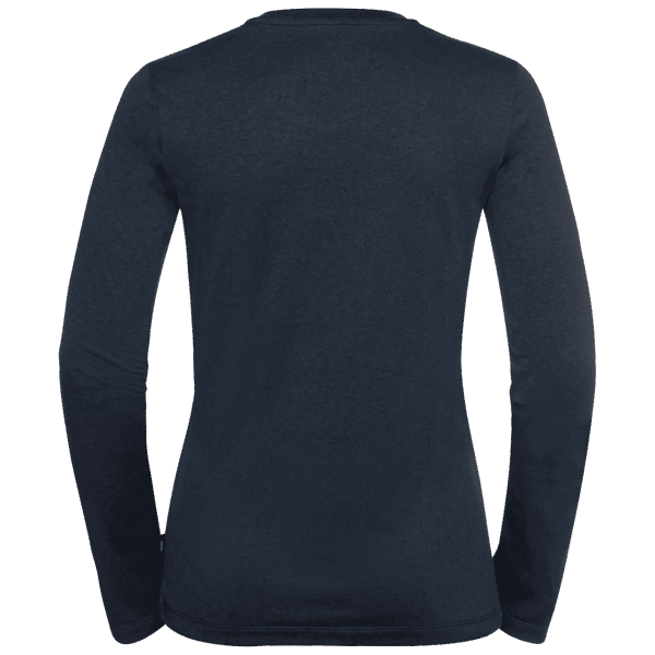Dames Sky Thermal Ls T Jack Wolfskin Fashion Nachtblauw