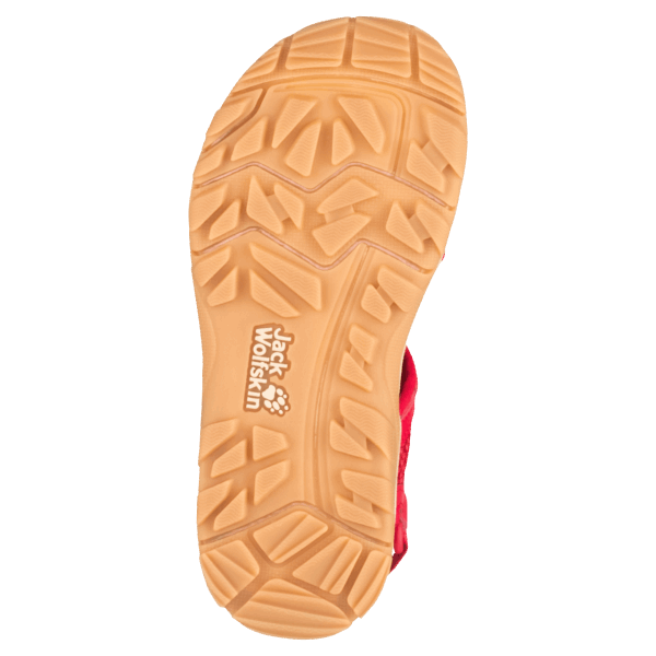Kindersandaal Taraco Origineel Jack Wolfskin Rood-champagne