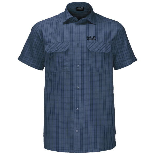 Collectie Ocean Wave Geruit Heren Thompson Overhemd Jack Wolfskin