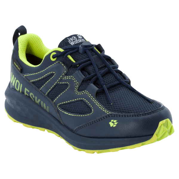 Hot Blue-lime Jack Wolfskin Kid's Ontketenen 4 Speed Texapore