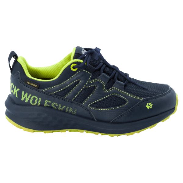 Hot Blue-lime Jack Wolfskin Kid's Ontketenen 4 Speed Texapore