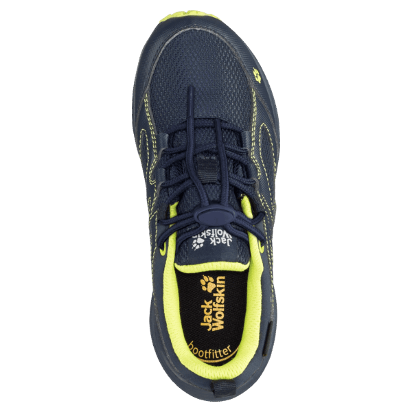 Hot Blue-lime Jack Wolfskin Kid's Ontketenen 4 Speed Texapore