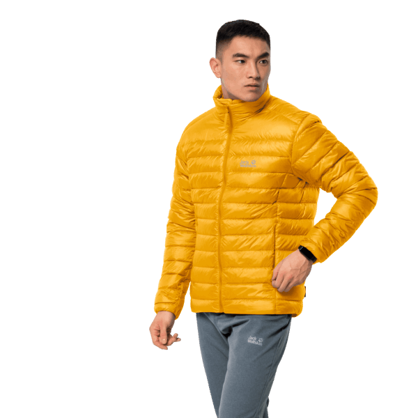 Jack Wolfskin Heren Jwp Down Best Potig Geel Xt