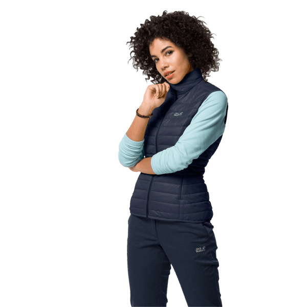 Night Blue Jack Wolfskin Dames Jwp Vestcollectie