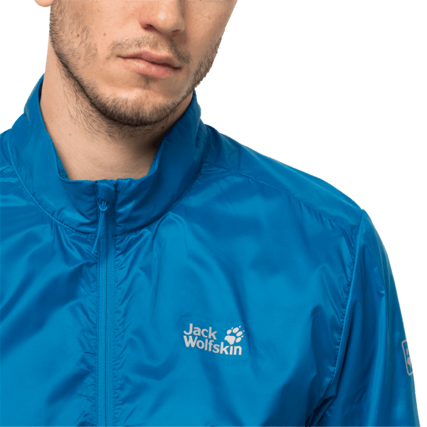 Blue Pacific Heren Pack & Go Windshell Jack Wolfskin Merk