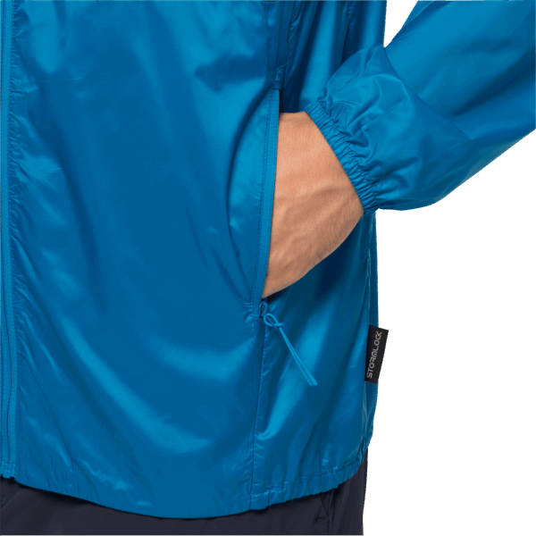 Blue Pacific Heren Pack & Go Windshell Jack Wolfskin Merk
