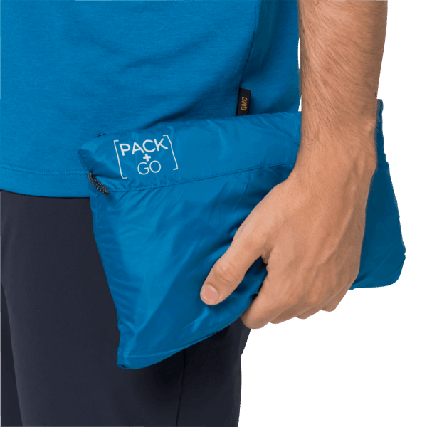Blue Pacific Heren Pack & Go Windshell Jack Wolfskin Merk