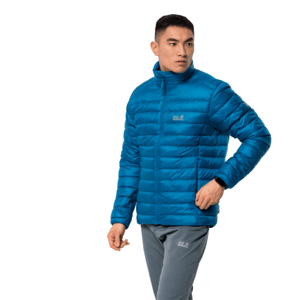 Jack Wolfskin Originele Blauwe Pacific Heren Jwp Dons