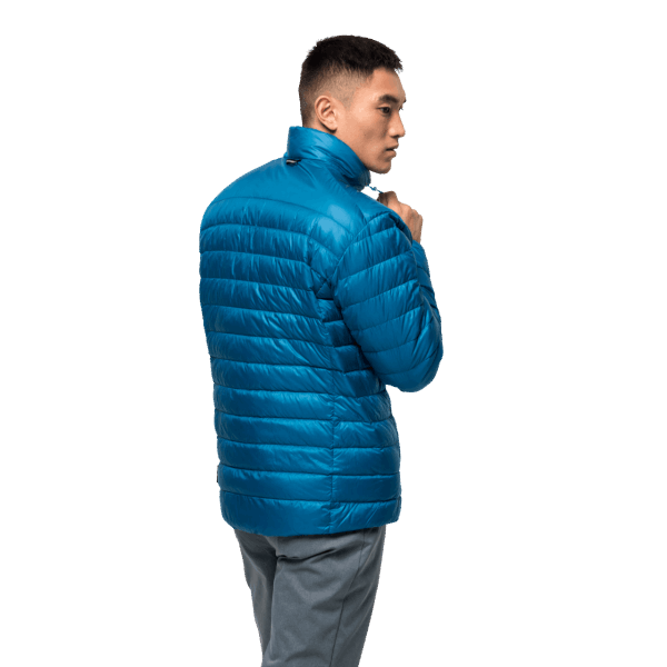 Jack Wolfskin Originele Blauwe Pacific Heren Jwp Dons