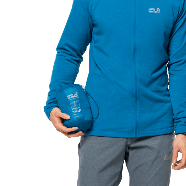 Jack Wolfskin Originele Blauwe Pacific Heren Jwp Dons