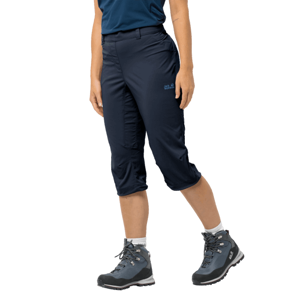 Nachtblauw Activeer Licht 3/4 Broek Jack Wolfskin Collectie