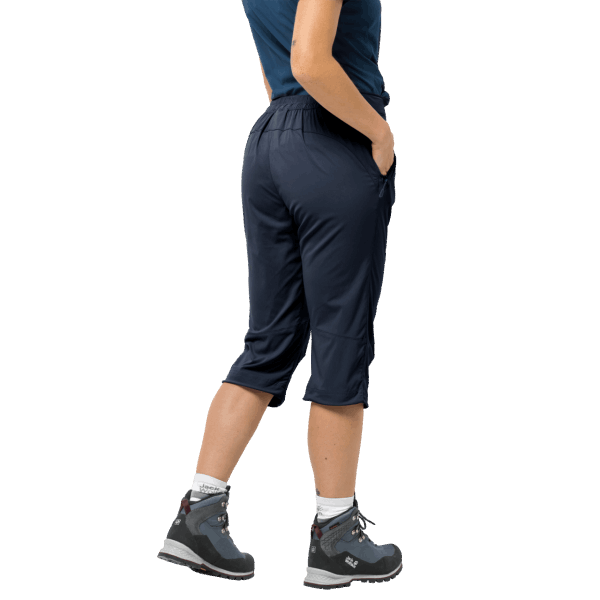 Nachtblauw Activeer Licht 3/4 Broek Jack Wolfskin Collectie