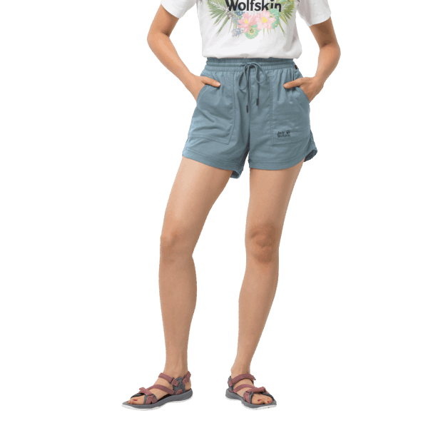 Teal Grijze Collecties Senegal Short Voor Dames Jack Wolfskin
