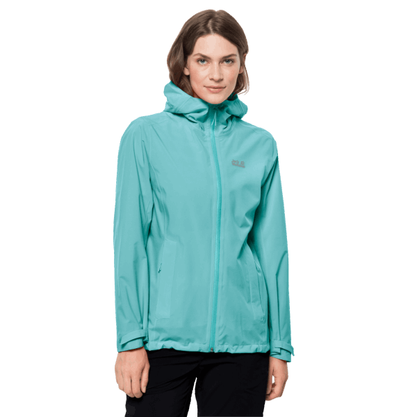 Nieuwe Peppermint Pack & Go Shell Jack Wolfskin Voor Dames