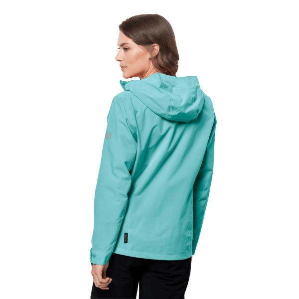 Nieuwe Peppermint Pack & Go Shell Jack Wolfskin Voor Dames