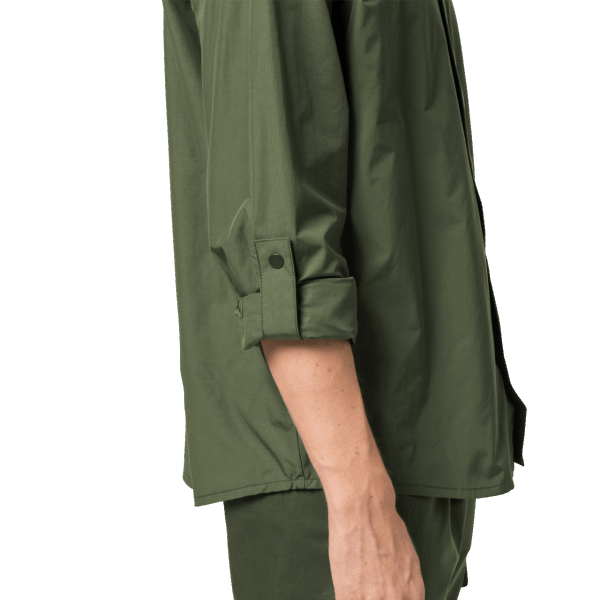 Jack Wolfskin Oprolbaar Herenoverhemd Aan Het Meer, Hot Greenwood
