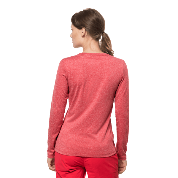 Sky Thermal Ls T Origins Koraalrood Jack Wolfskin Voor Dames