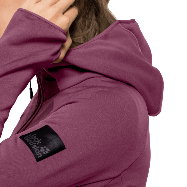 Brand Violet Quartz Jack Wolfskin Tasman Cloudfleece Voor Dames