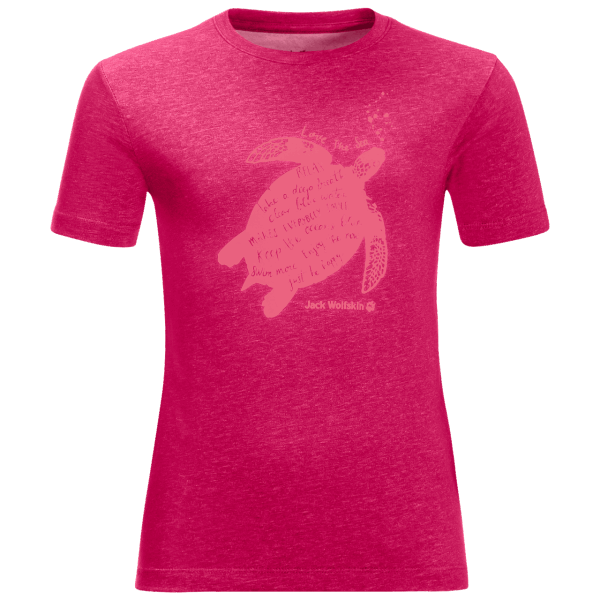 Beste Jack Wolfskin Kid's Ocean Turtle T Orchid