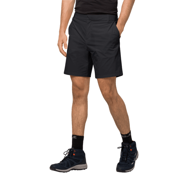 Jack Wolfskin Heren Pack & Go Short Black Origin