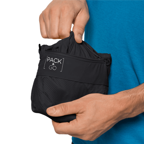 Jack Wolfskin Heren Pack & Go Short Black Origin