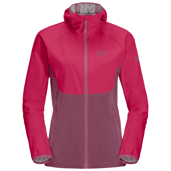 Violet Quartz Jack Wolfskin Merk Go Hike Softshell Voor Dames