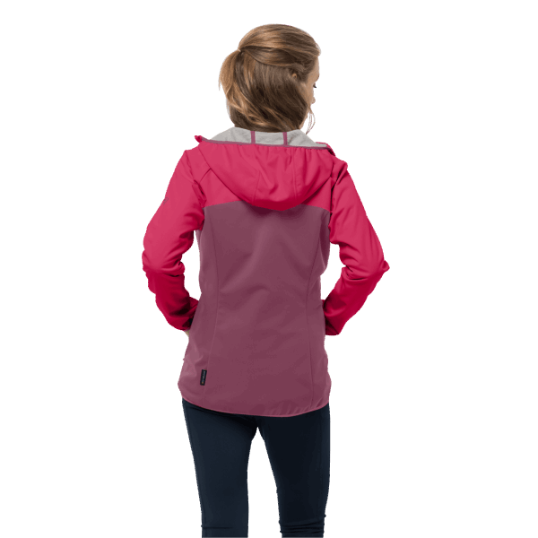 Violet Quartz Jack Wolfskin Merk Go Hike Softshell Voor Dames