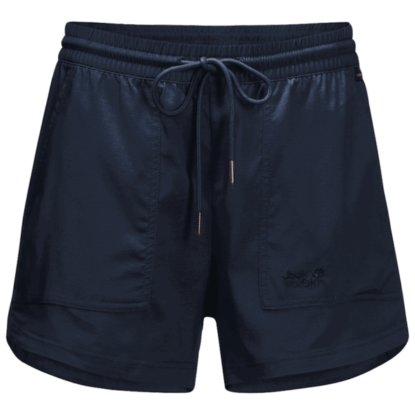 Middernacht Blauwe Jack Wolfskin Senegal Korte Broek Voor Dames