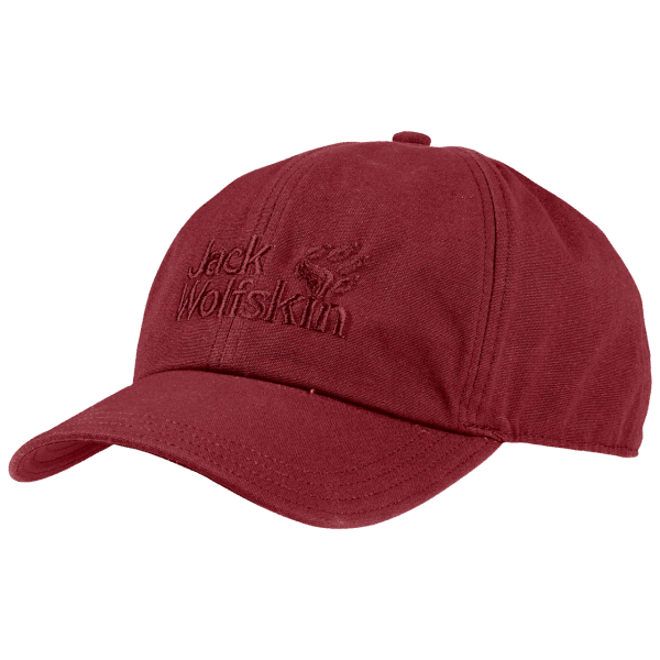 Rode Kastanjebruine Originele Jack Wolfskin Baseballpet