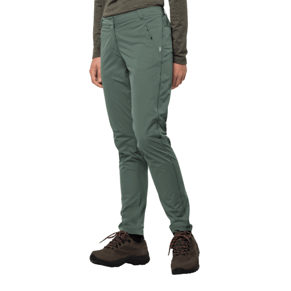 Collectie Tasman-broeken Voor Dames Jack Wolfskin Hedge Green