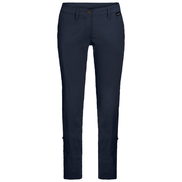 Collectie Jack Wolfskin Nachtblauwe Dames Desert Roll-up Broek