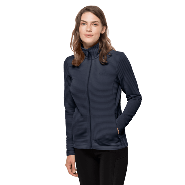 Hot Damesmode Damesjack Nachtblauw Jack Wolfskin