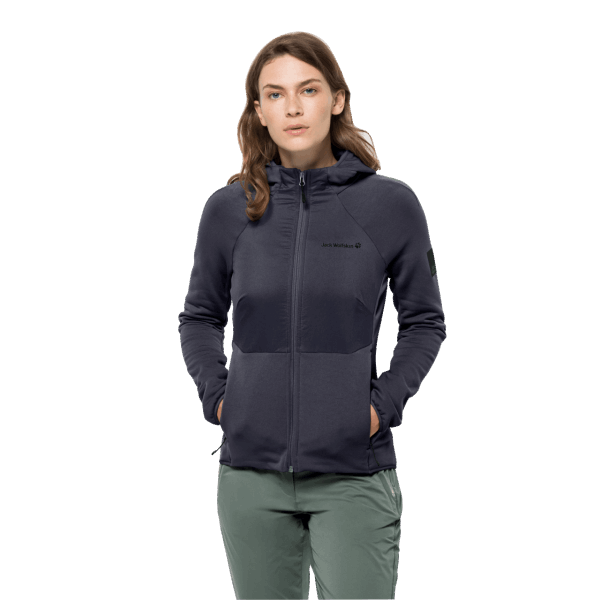 Origins Jack Wolfskin Tasman Cloud Fleece Dames Grafiet