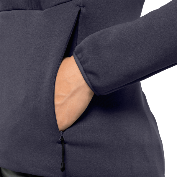 Origins Jack Wolfskin Tasman Cloud Fleece Dames Grafiet