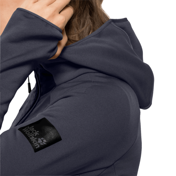 Origins Jack Wolfskin Tasman Cloud Fleece Dames Grafiet