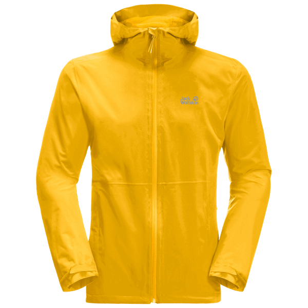 Pack & Go Shell-collectie Voor Heren Potig Geel Xt Jack Wolfskin
