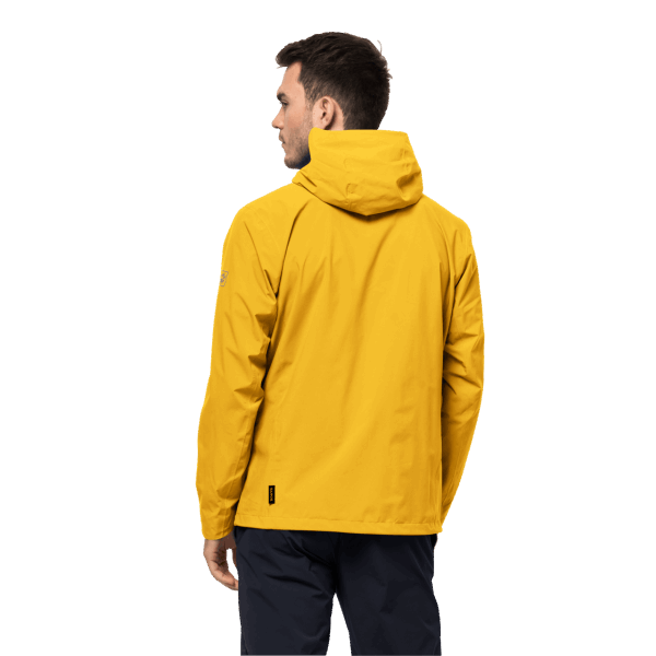Pack & Go Shell-collectie Voor Heren Potig Geel Xt Jack Wolfskin