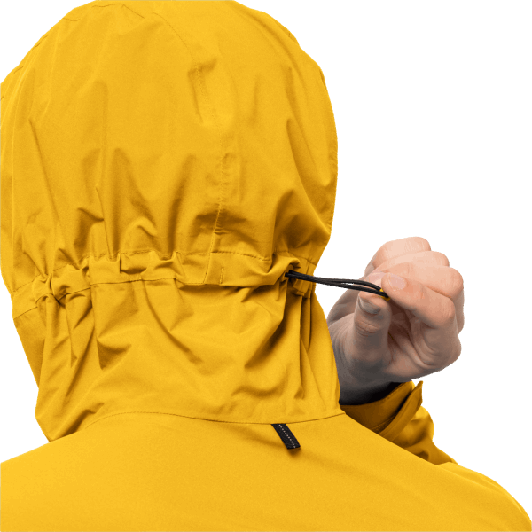 Pack & Go Shell-collectie Voor Heren Potig Geel Xt Jack Wolfskin