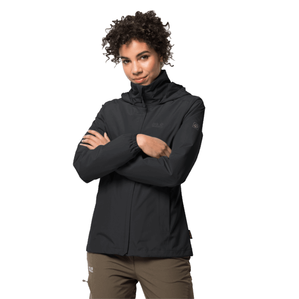 Stormy Point Damesjack Jack Wolfskin Collections Zwart